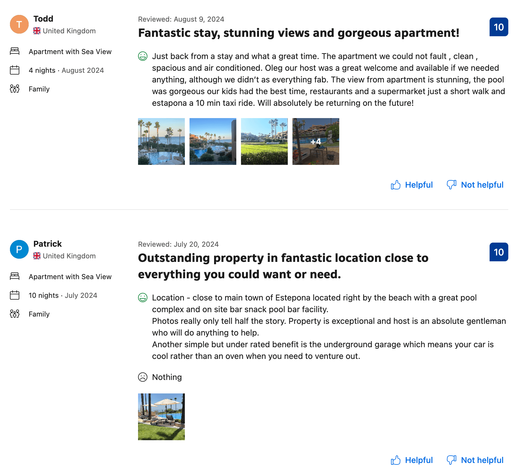 Guest review - Todd & Patrick