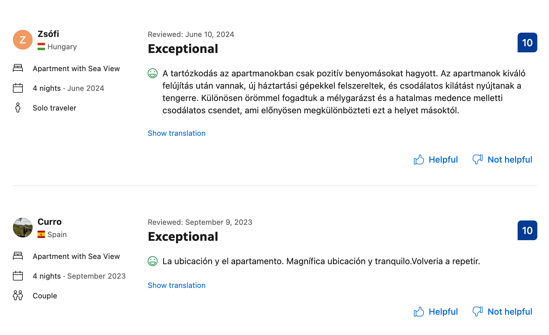 Guest review - Zsófi & Curro